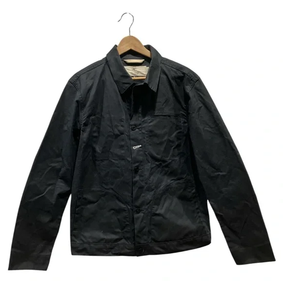 Rogue Territory Supply Jacket Black Ridgeline RGT  Men’s XL wax Work Coat Button - Picture 6 of 11